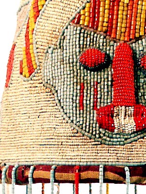 Yoruba Beaded Oba Crown - Browse or Buy at PAGODA RED